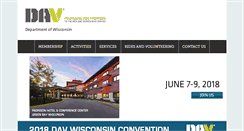 Desktop Screenshot of dav-wi.org